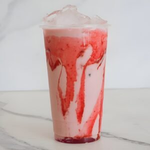 Strawbery Matcha Latte